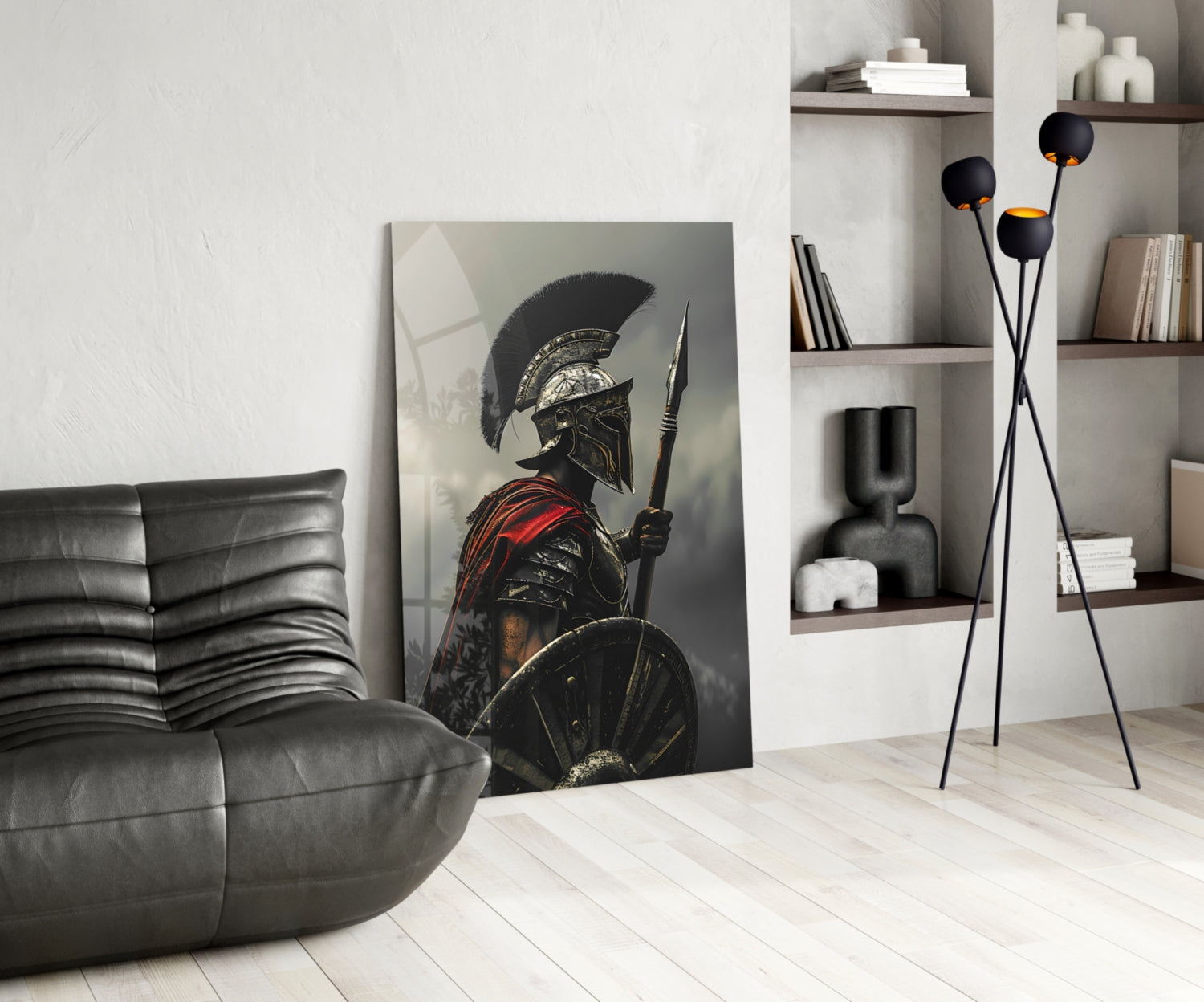 Gladiator Glass Wall Art || Designer Collection