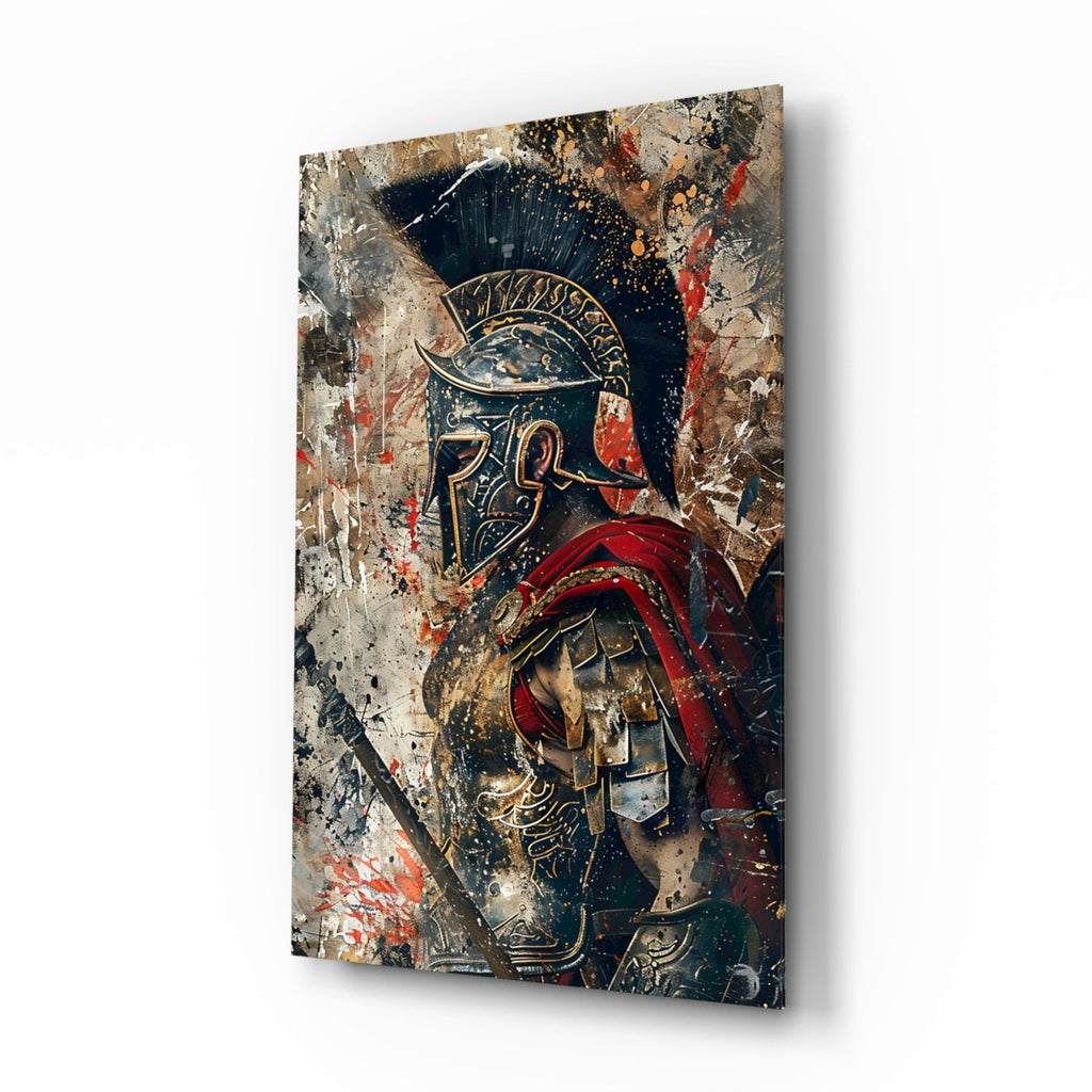 Gladiator Glass Wall Art || Designer Collection