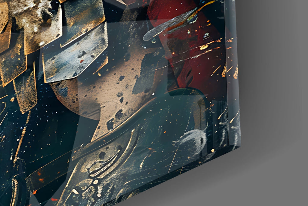 Gladiator Glass Wall Art || Designer Collection