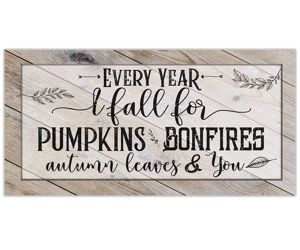 Every Year I Fall For - Canvas
