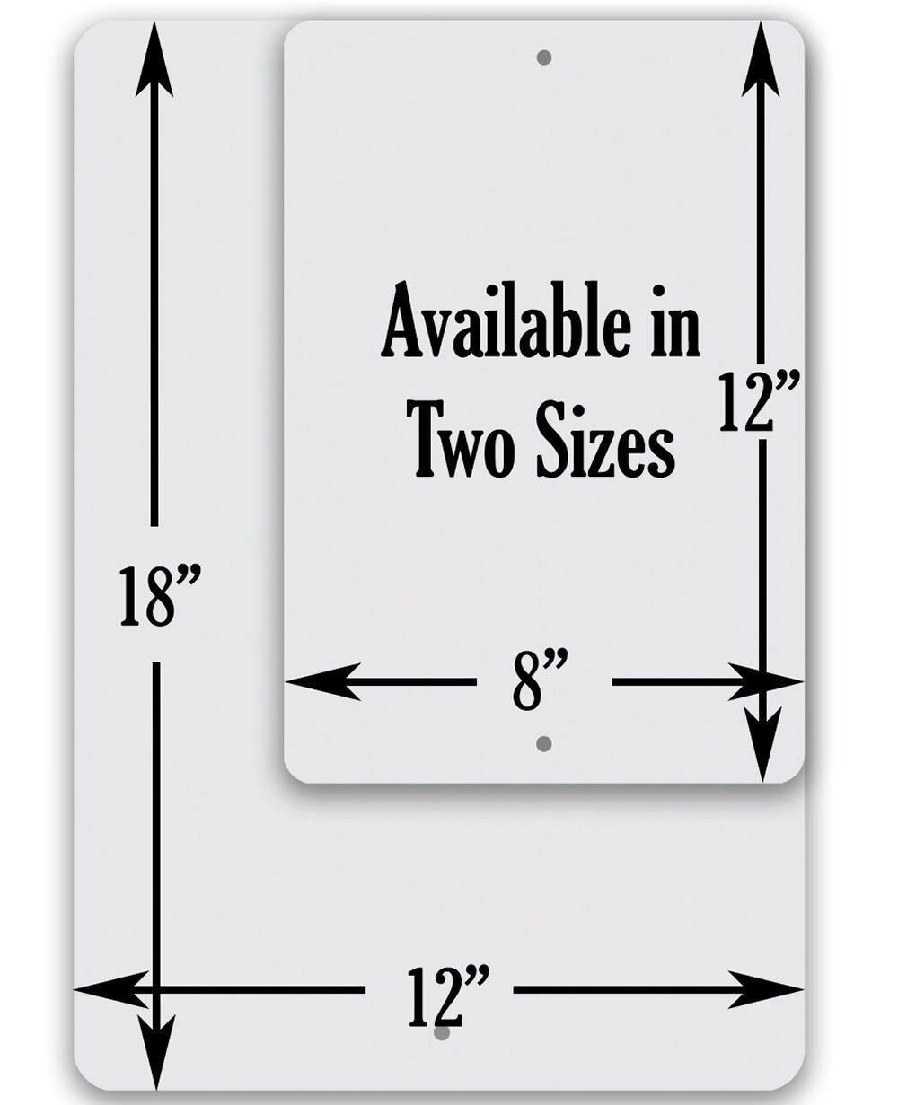 Frankenstein Restroom - Metal Sign