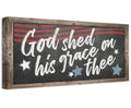 God Shed His Grace On Thee - Canvas