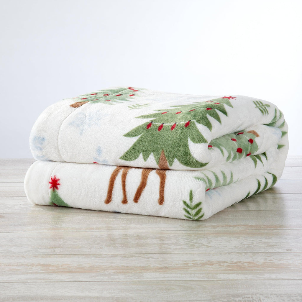 Sherpa Throw Blanket - Eve Collection