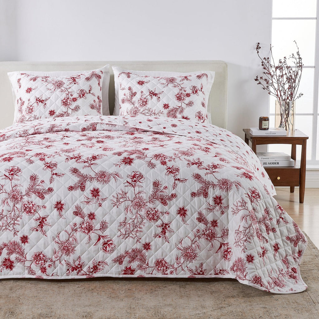 Colorful Holiday Quilt Set - Midnight Magic Collection