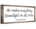 He Makes Everything Beautiful - Canvas