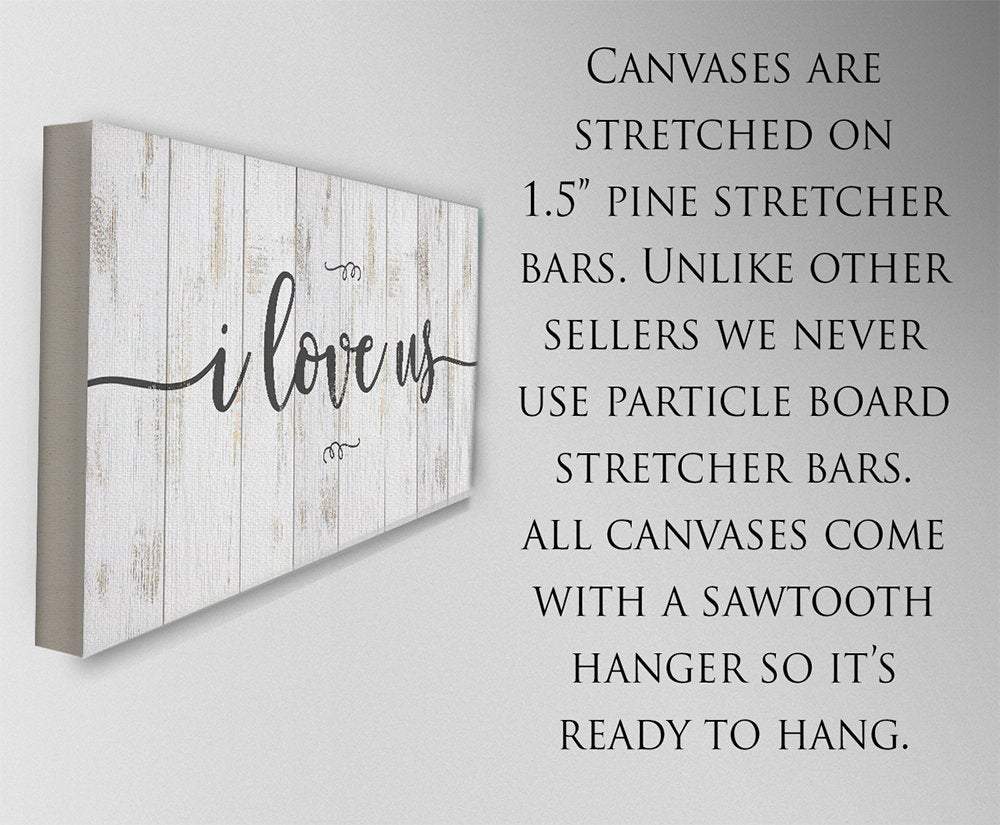 I Love Us - Canvas