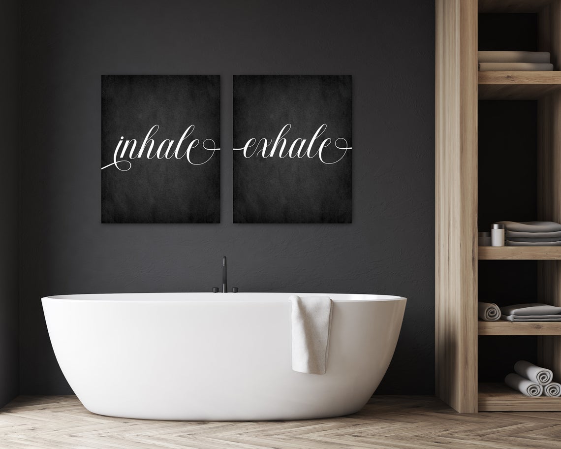 Inhale Exhale Wall Art