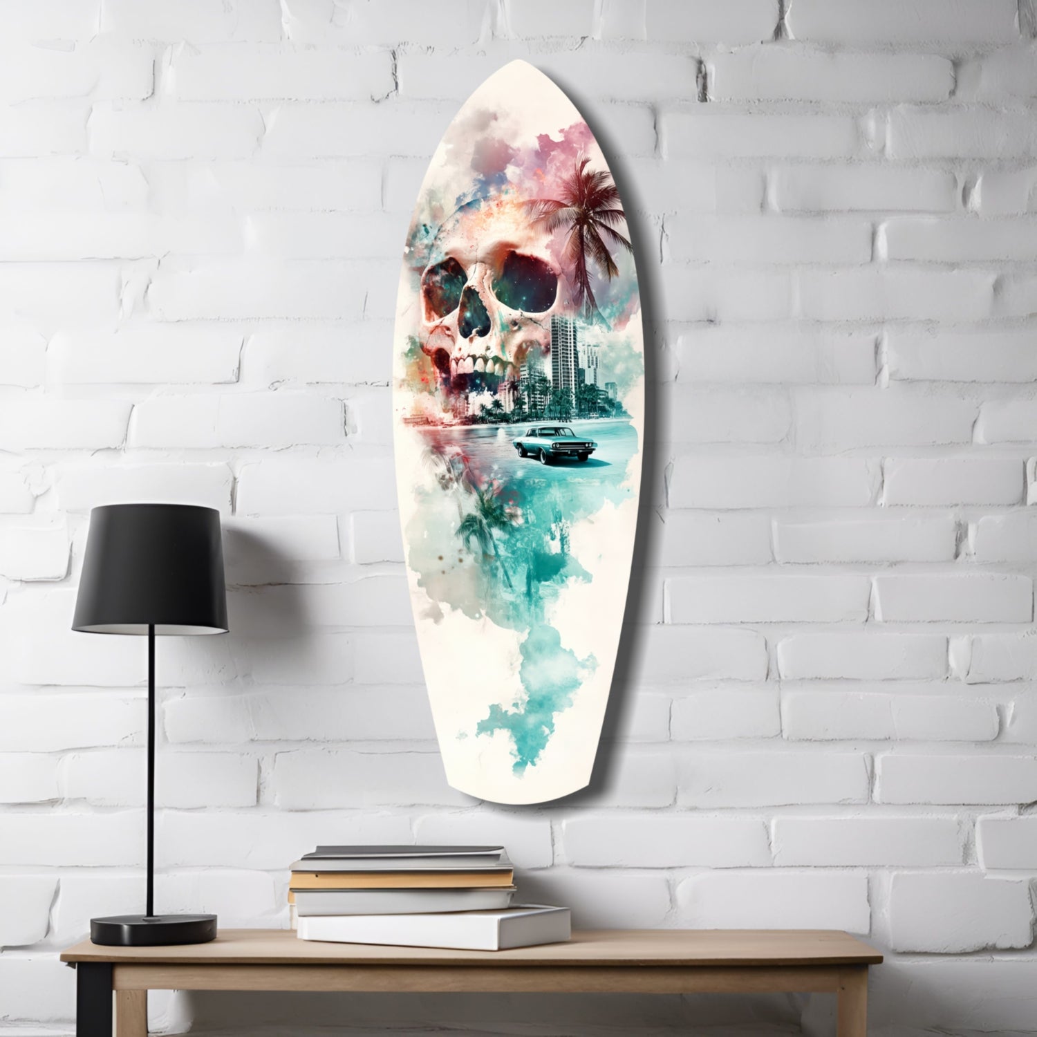Miami Heat Glass Wall Art
