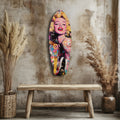 Marilyn Monroe V3 Glass Wall Art