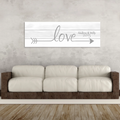 Love Arrow Canvas
