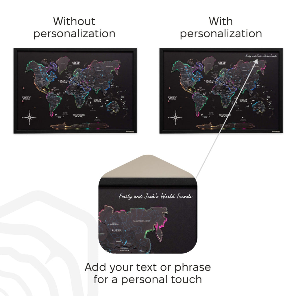 Map on Board LED 2.0 Midnight