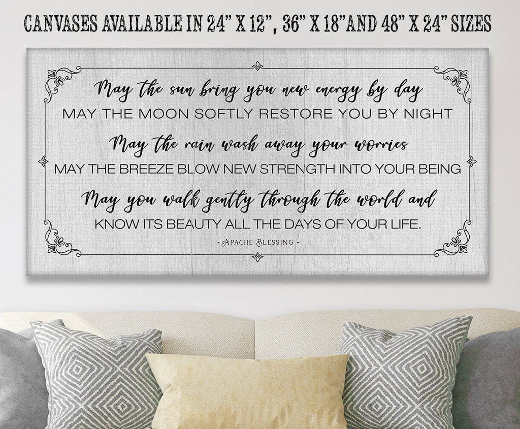 May The Sun Bring You New Energy - Canvas