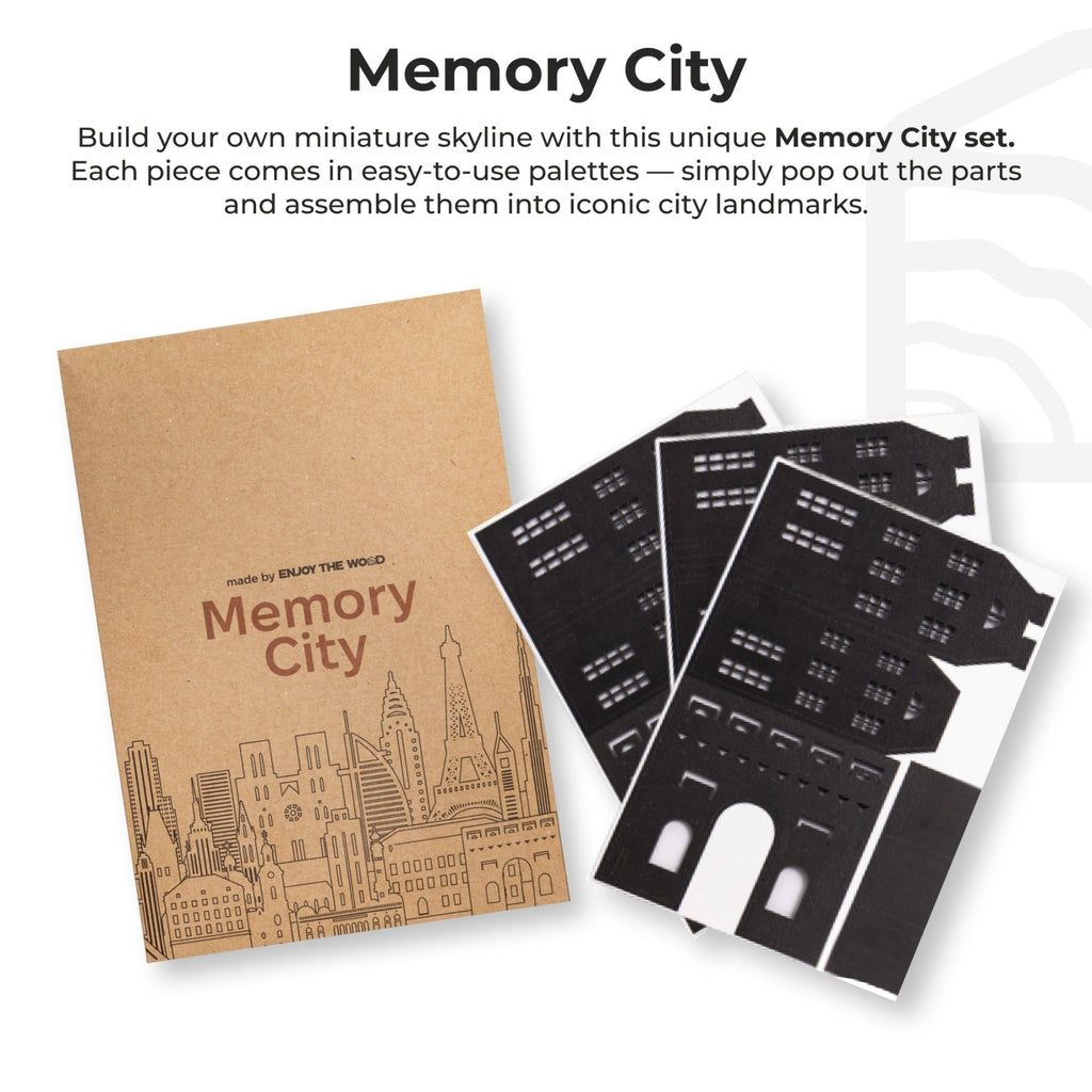 Wooden Travel Decor Memory City – London