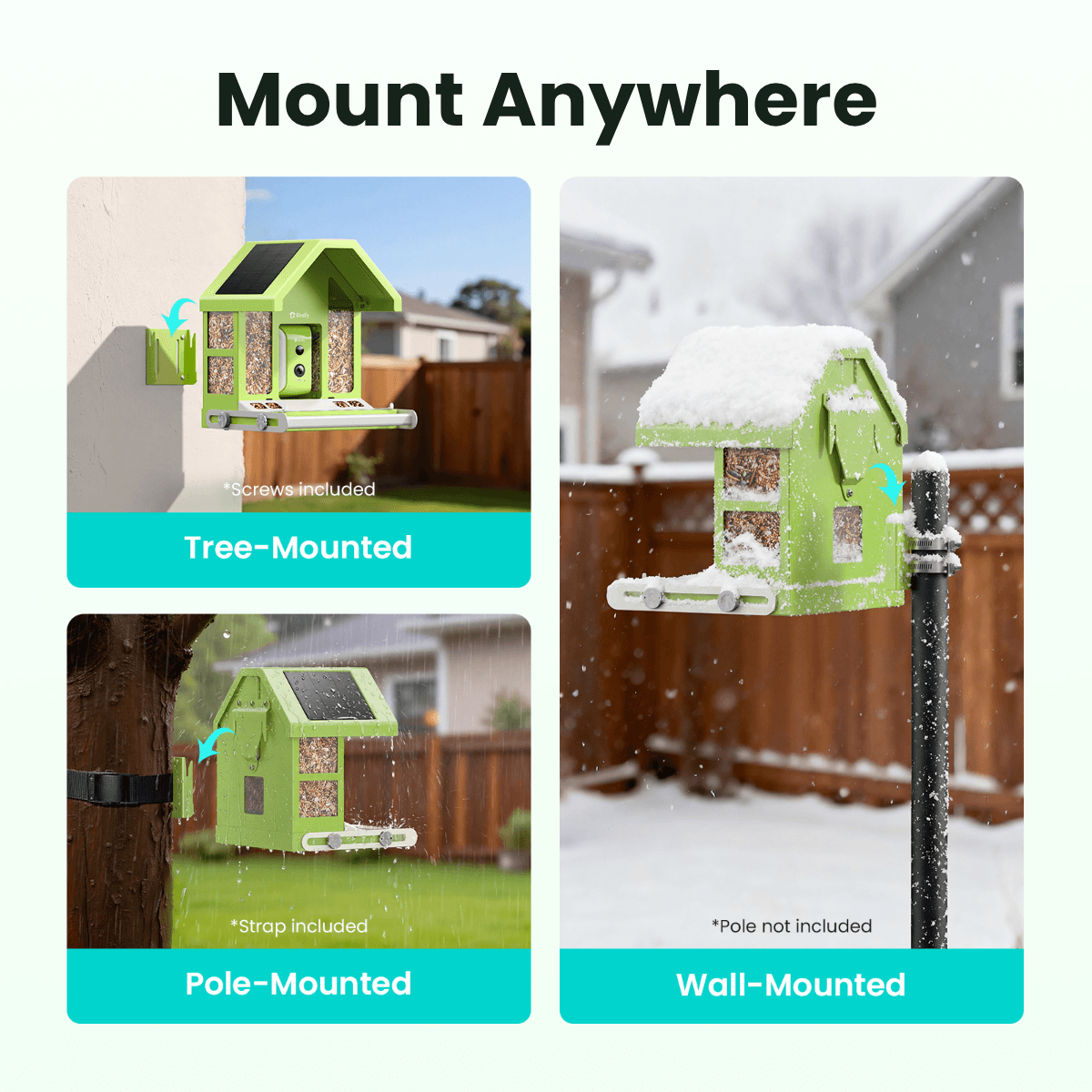 Birdfy Feeder Metal - Limited Father's Day Gift Set