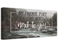 My Favorite Place In All The World - Canvas