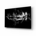 Trumpet Glass Wall Art