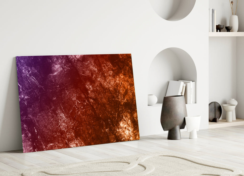 Abstract Pattern Glass Wall Art