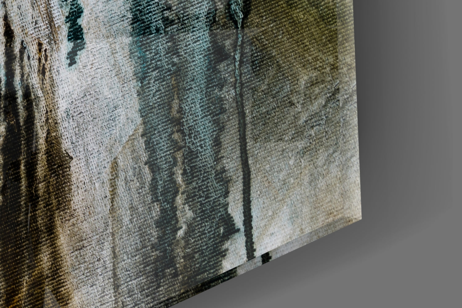 Abstract Colors Glass Wall Art