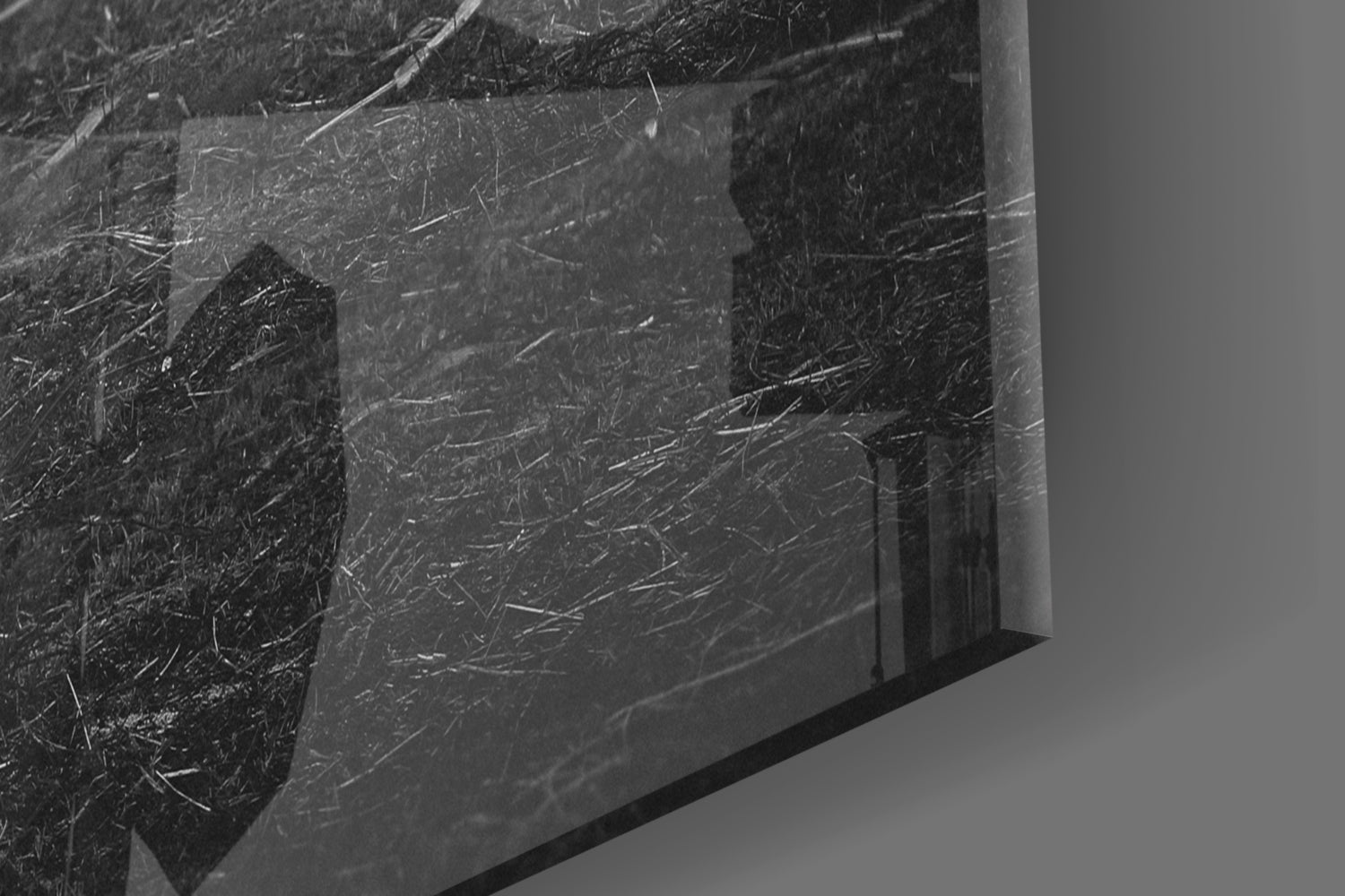 Wolf Glass Wall Art