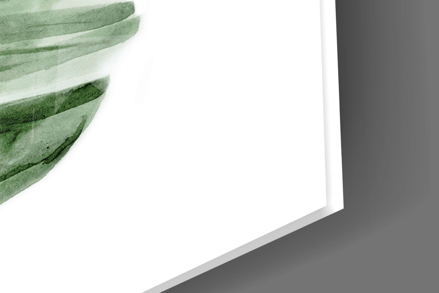 Feather Glass Wall Art