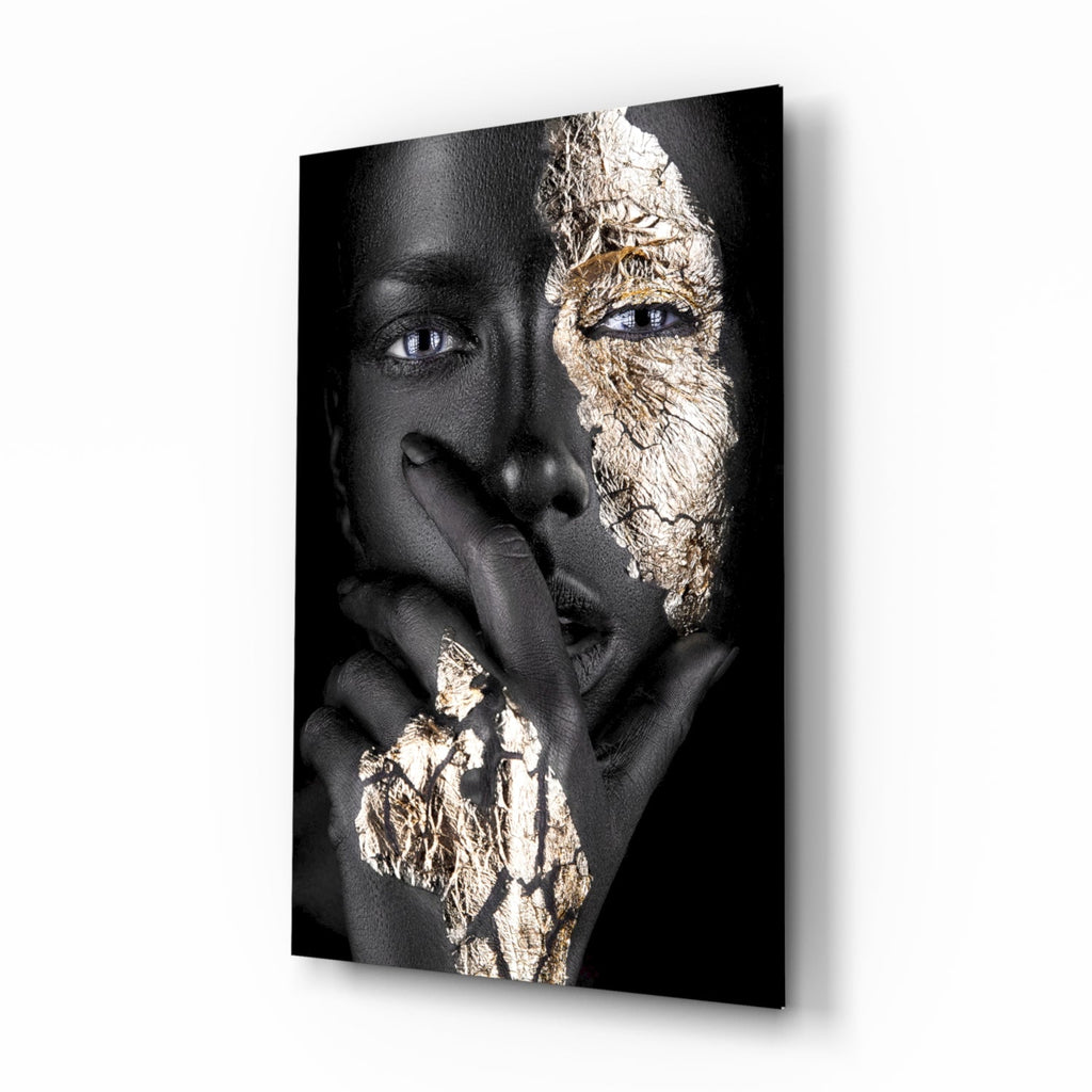 Women's Glass Wall Art