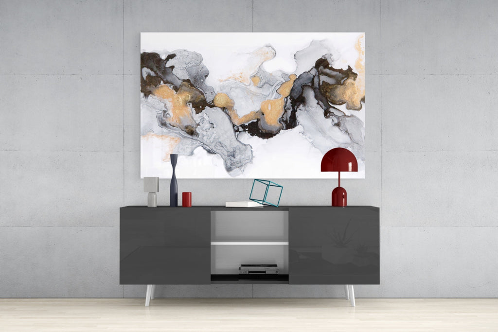 Colored Smoke Glass Wall Art