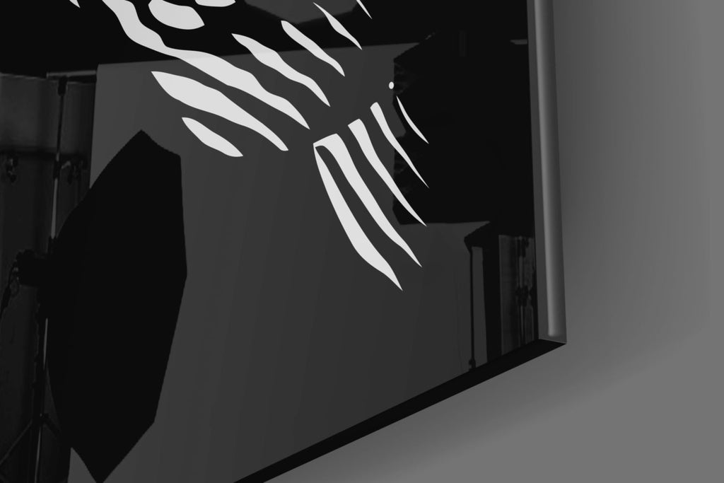 Contemplation Glass Wall Art