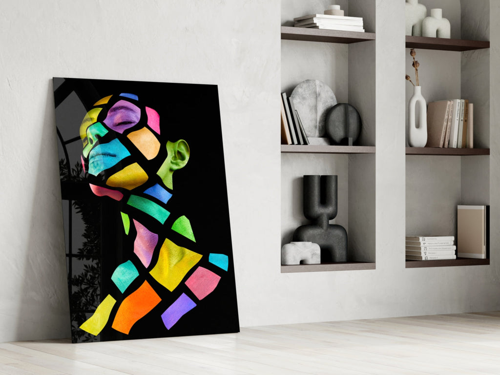 Colorful Spirit Glass Wall Art