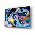Abstract Glass Wall Art