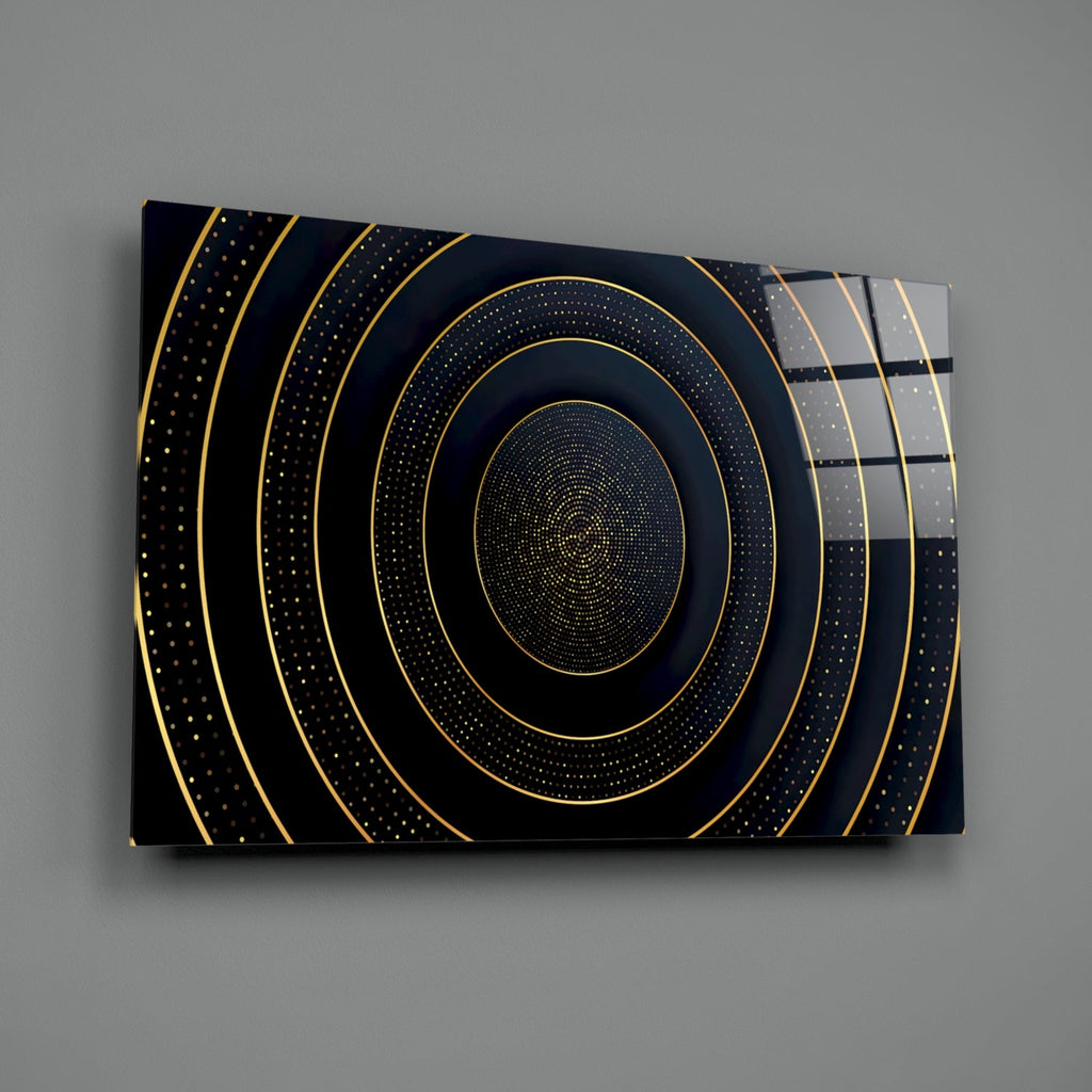 Circle Glass Wall Art