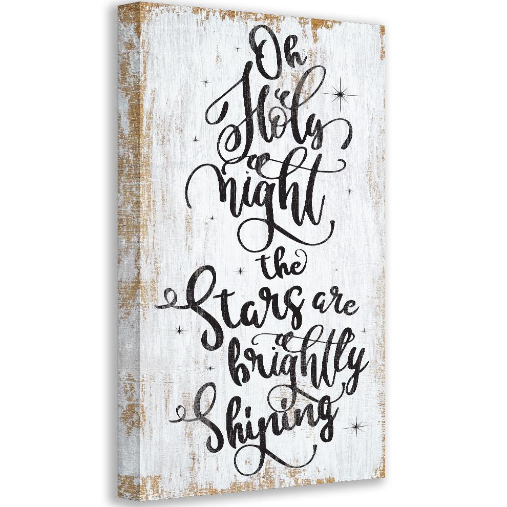 Oh Holy Night - Canvas