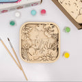3D DIY Wood Painting Kit for Kids – Dino