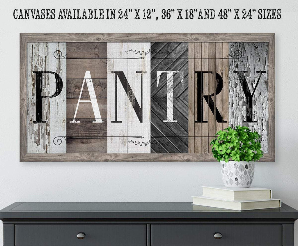 Pantry in Multi Pattern - Canvas