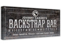 Personalized - Backstrap Bar - Canvas