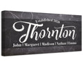 Personalized - Family Name - Canvas
