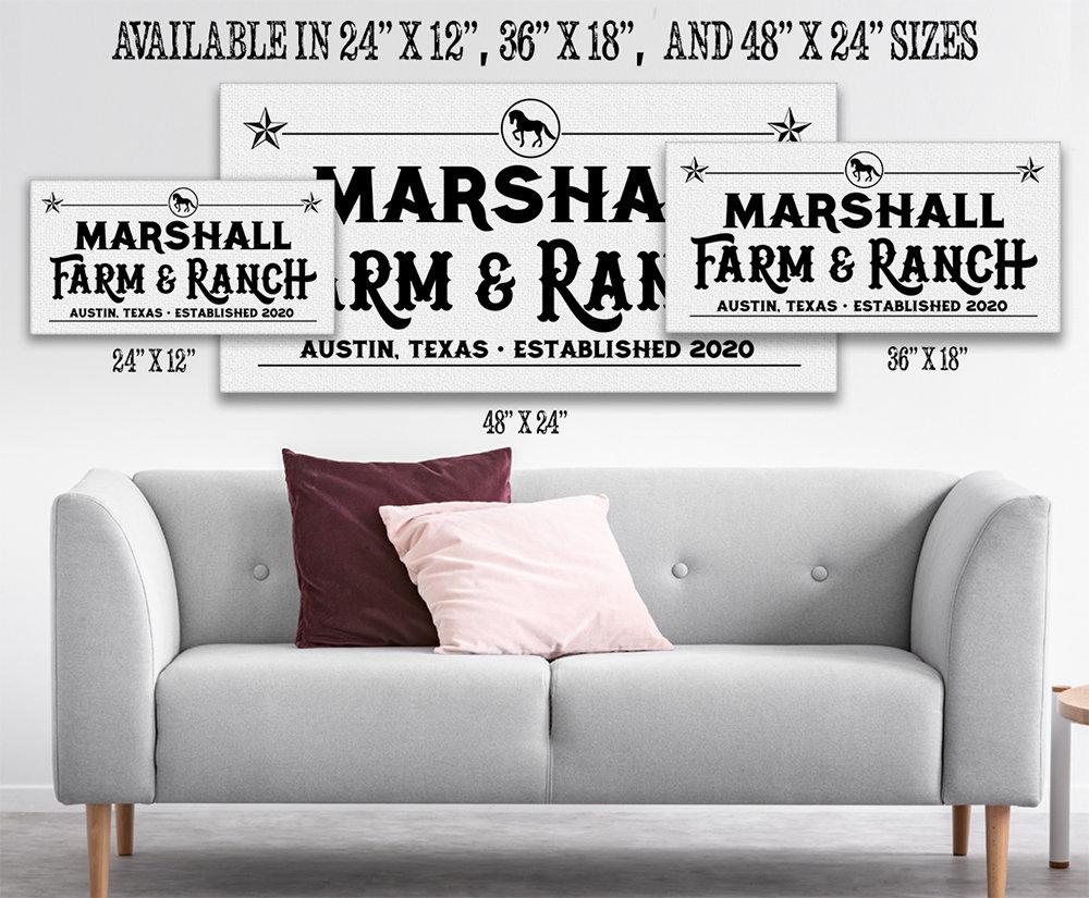 Personalized - Farm & Ranch - Canvas