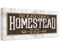 Personalized - Homestead - Canvas