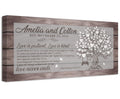 Personalized - Love Is Patient Tree - Canvas