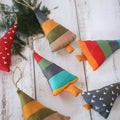 Rustic Christmas Trees Sewing Kit