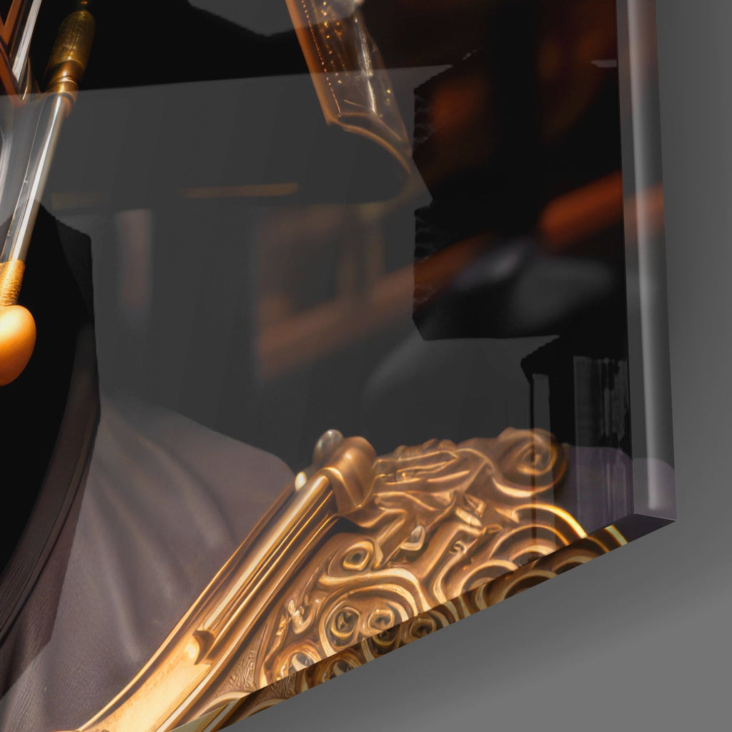 Darth Vader Glass Wall Art|| Designer's Collection