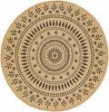 Beata Round Faux Jute Rug - Clearance