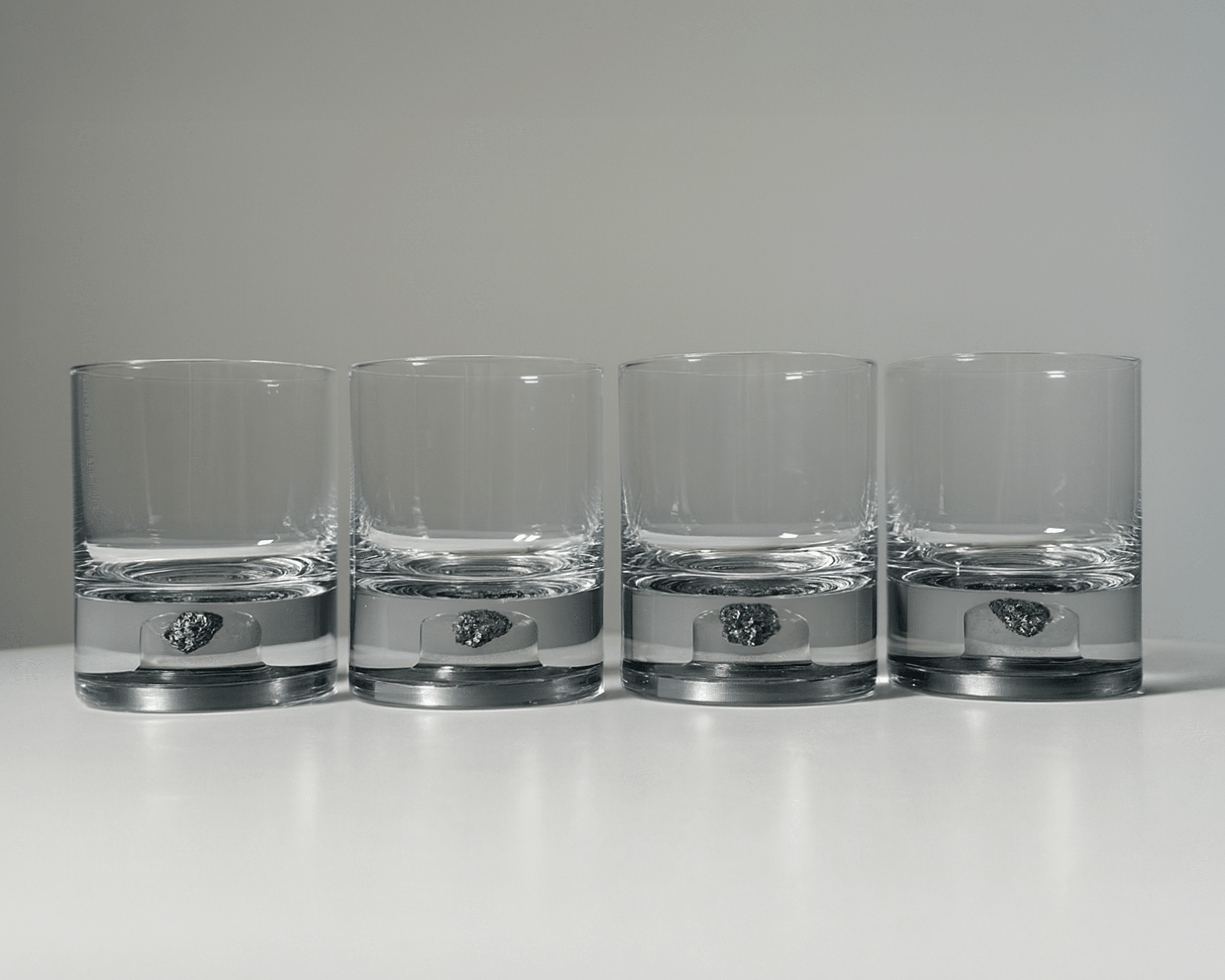 Meteorite Crystal Tumbler - Set of 2