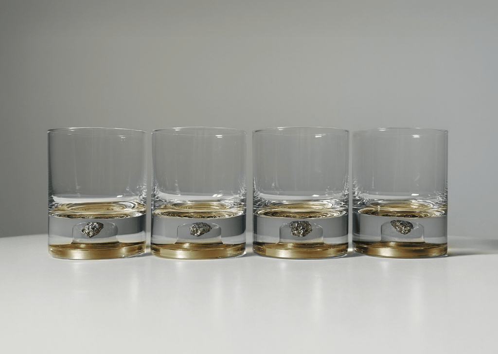 Meteorite Crystal Tumbler - Set of 2