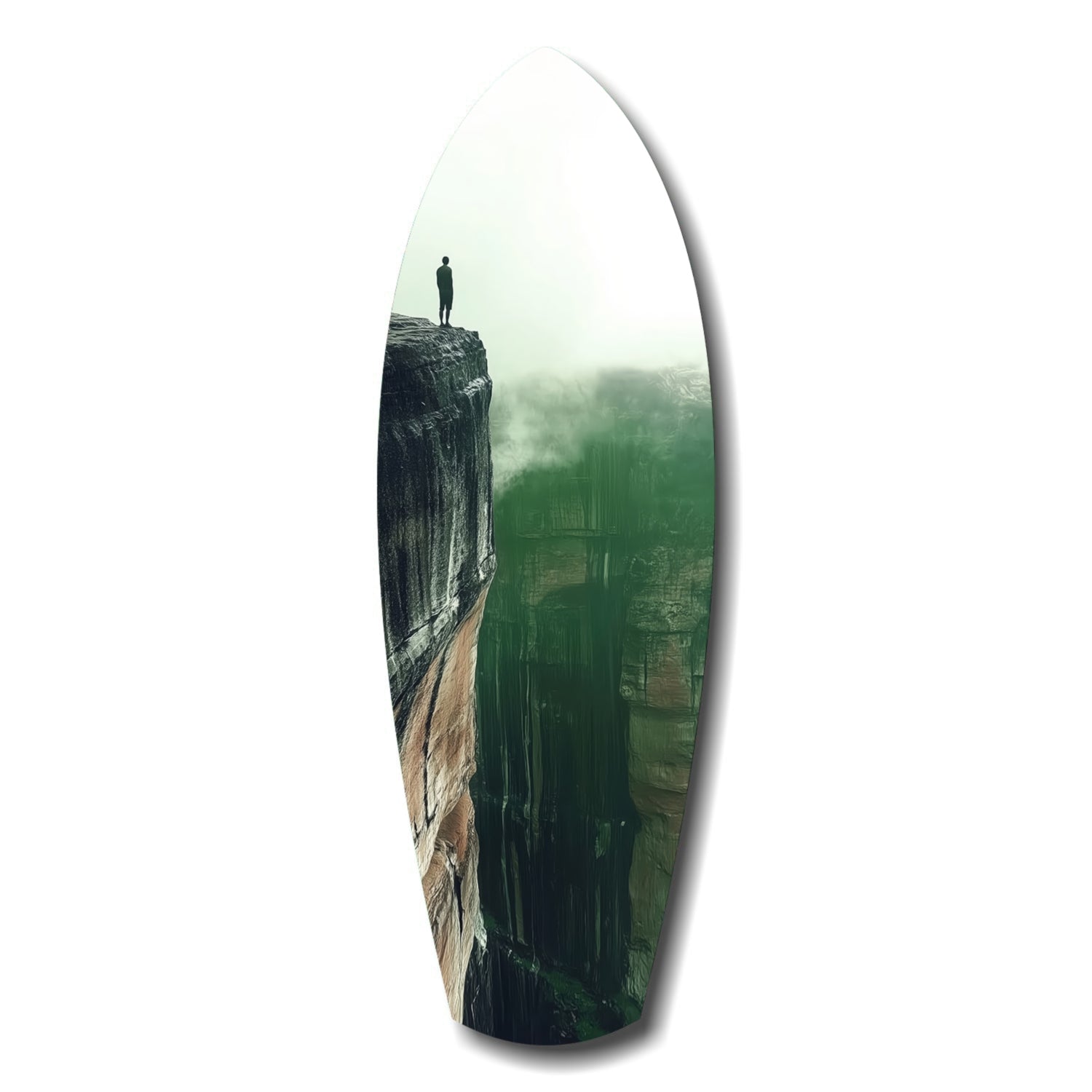Solitude Glass Wall Art