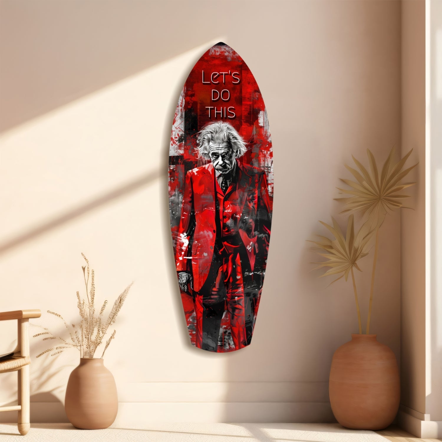 Lets Do This Glass Wall Art