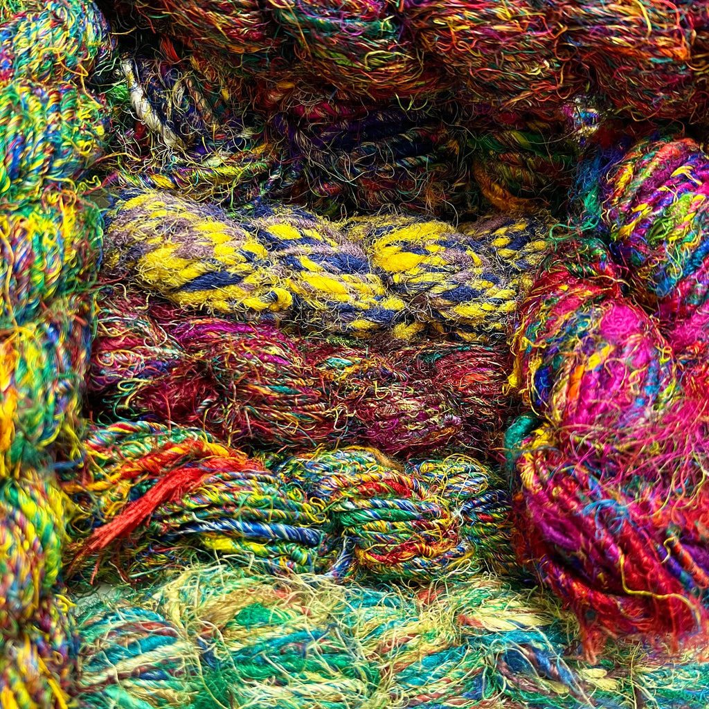 Mystery Hank of Banana Fiber Yarn