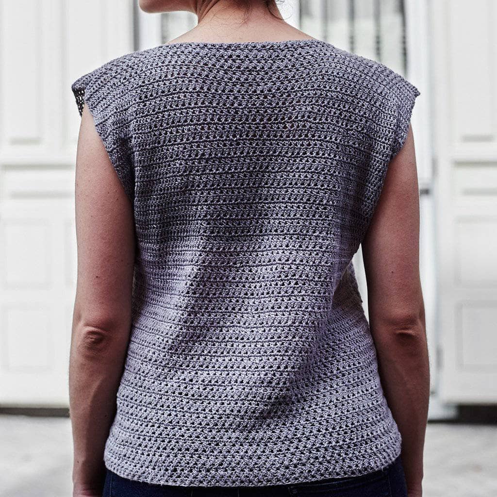 The Crossed Stitched Top Crochet Kit