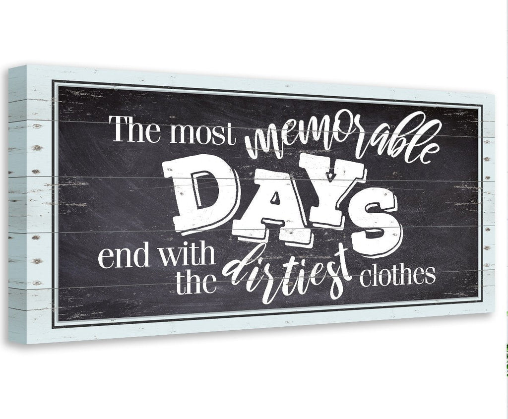The Most Memorable Days - Canvas