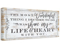 The Most Wonderful Thing - Canvas