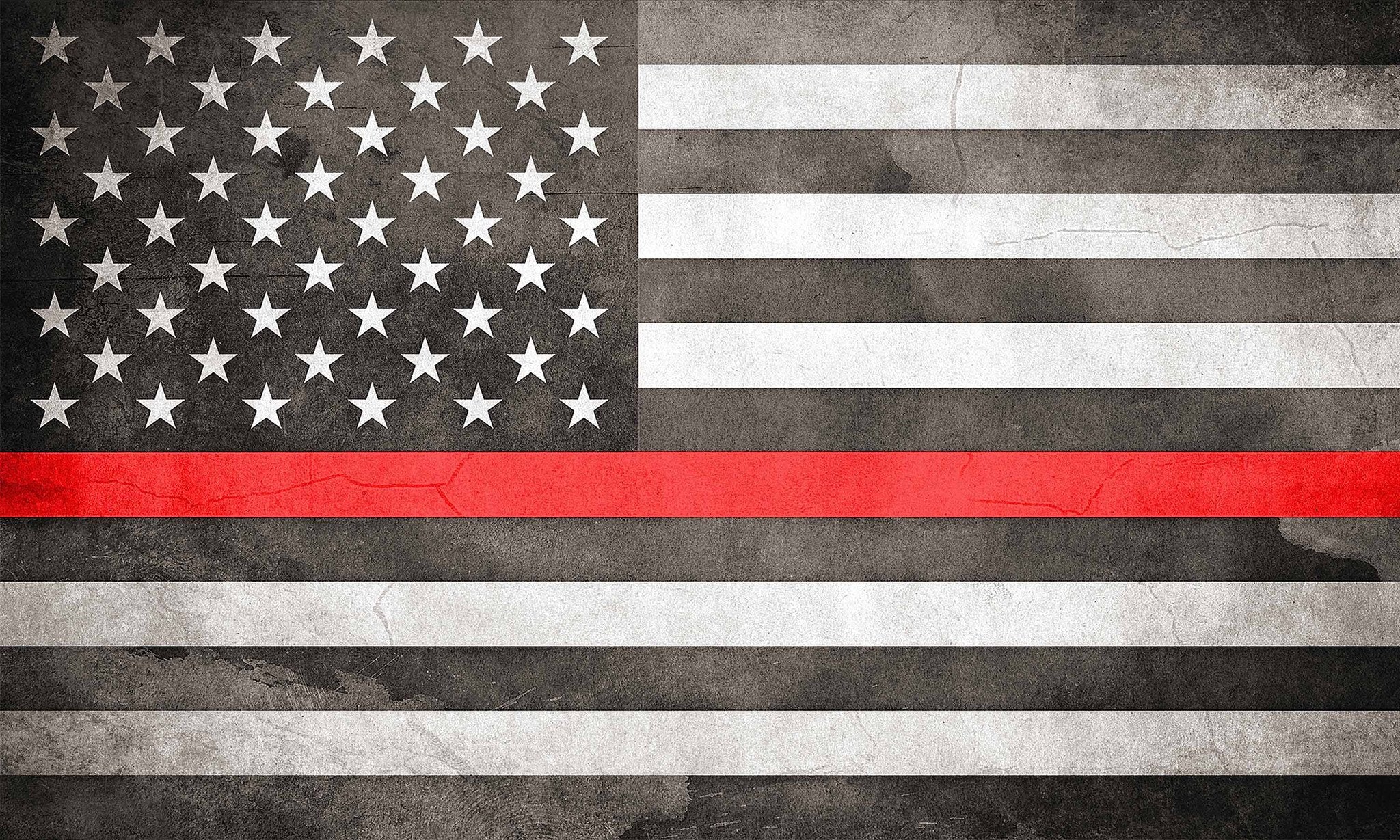 Thin Red Line - A Personalized Gift For Firefighter